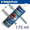 POLYESTER STYRENE FREE RESIN 175ML CHEM ANCHOR W/4 STUDS AND SLEEVES